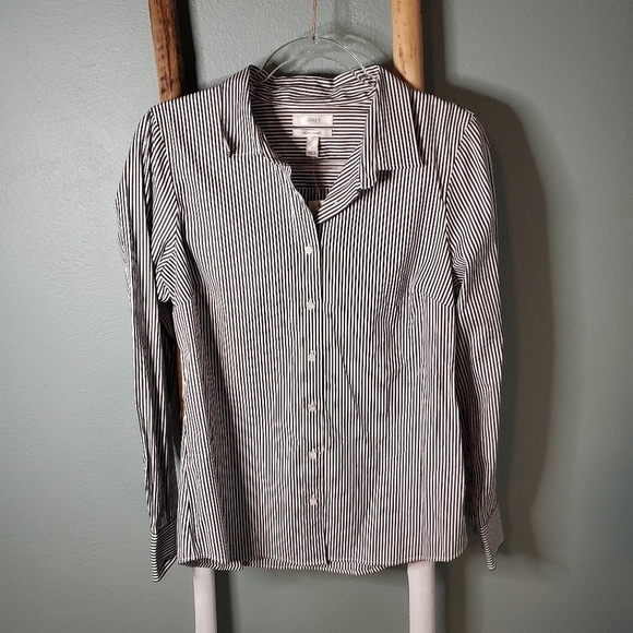 NWT J Crew Stretch Perfect button down Medium - Picture 1 of 8